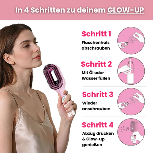 AquaStyle - 2-in-1 Spray-Haarbürste
