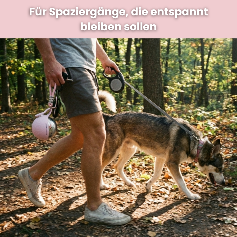 HydroPaw – Tragbare Hundetrinkflasche mit Sofort-Napf